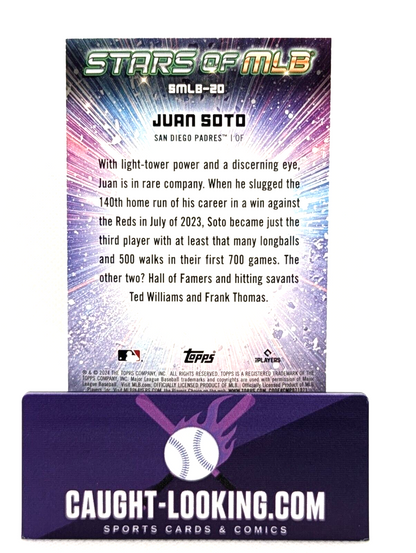 2024 Topps Stars of MLB Juan Soto #SMLB-20 San Diego Padres