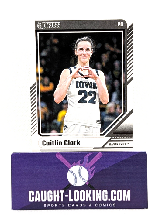 2024 Panini Caitlin Clark Collection - Base Donruss Panini #11 Caitlin Clark RC