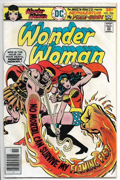 WONDER WOMAN # 226 1976 DC Comics