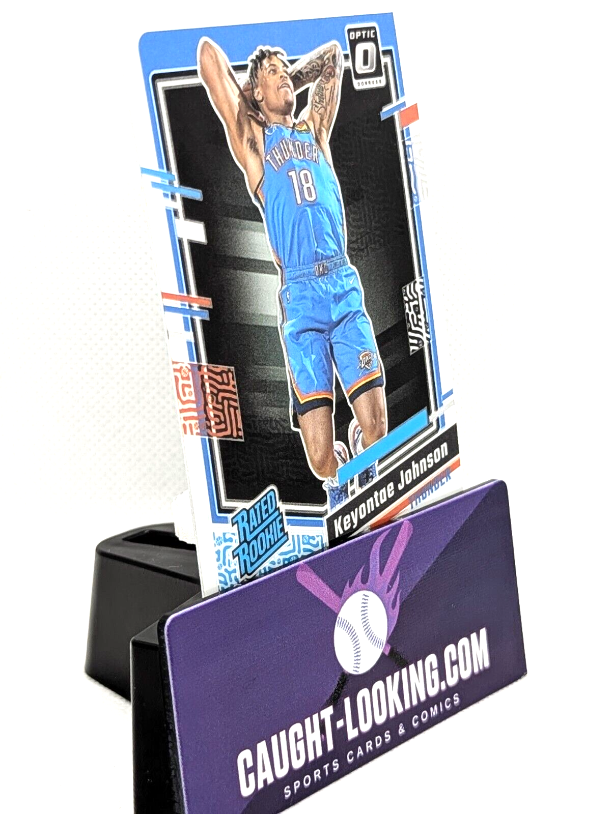 Keyontae Johnson - 2023-24 Donruss Optic #237 Oklahoma City Thunder Rated Rookie