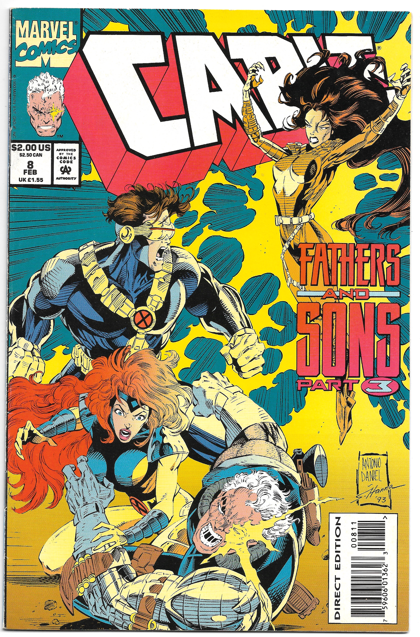 Cable #8 - 1994 Marvel Comics
